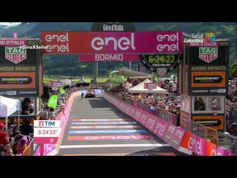 Nairo Tercer lugar Etapa Reina Giro de Italia 2017