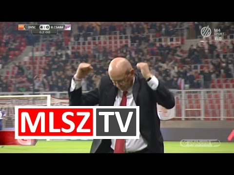 Tisza Tibor gólja a DVSC-TEVA - Békéscsaba 1912 Előre mérkőzésen