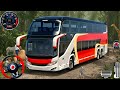 New Jungle Bus Simulator 2026 Indian Offroad Bus Driving 3D Bus Game Andriod Gameplay