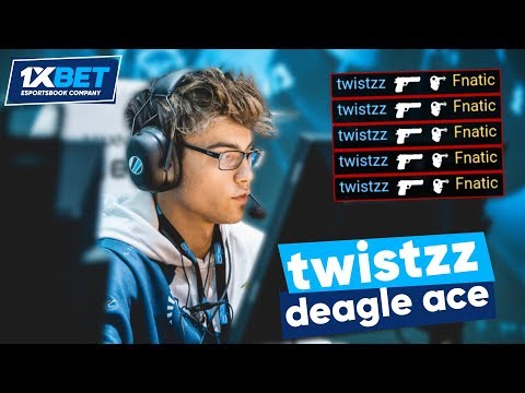 CS:GO Twistzz deagle ace vs Fnatic IEM Chicago 2018 by 1xBet