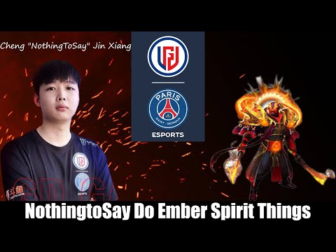 PSG.LGD.NothingToSay Back To Number 1 With Ember Spirit