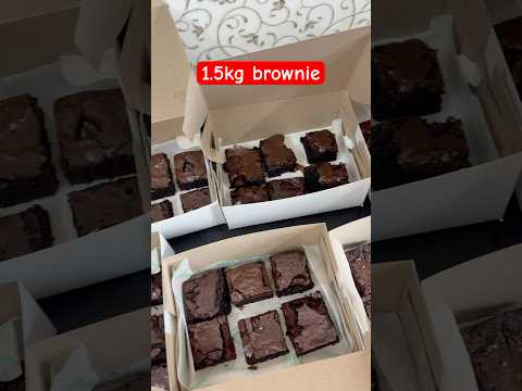 Super hit brownie sale#brownie#food #viralvideo