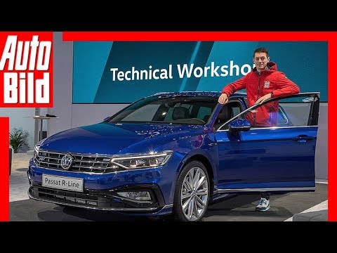 VW Passat Facelift (2019) Sitzprobe / Check / Review