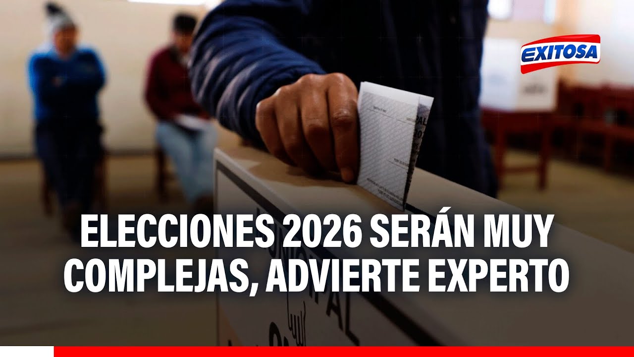 🔴🔵 Elecciones 2026 serán las MÁS COMPLEJAS de la historia, según experto: ¿Habrá más polarización?
