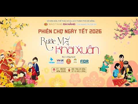 Video recap phiên chợ ngày Tết 2026 "Rước mã khai Xuân"