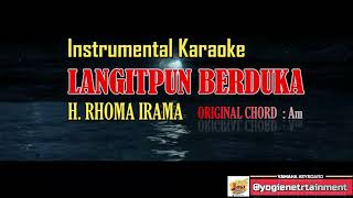 Download lagu LANGITPUN BERDUKA - H.RHOMA IRAMA (  VIDEO KARAOKE ) VERSI STYEL KEYBOARD YAMAHA SX900 mp3