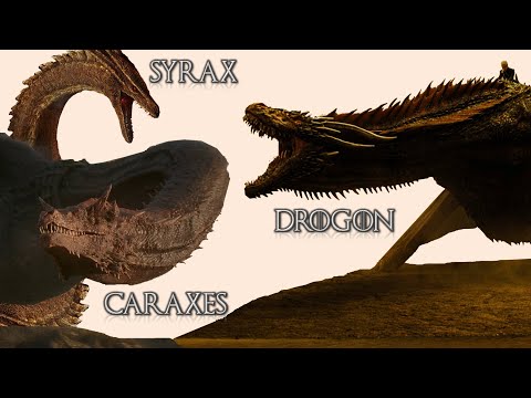 Is Drogon Bigger than Syrax & Caraxes - A Comparison