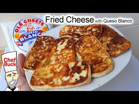 Fried Cheese with Queso Blanco