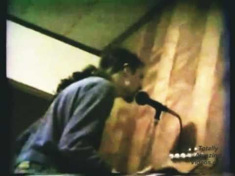 Nirvana's First Recording - (Rare Live Video Practice!)  [Remastered - Pt 4/4]
