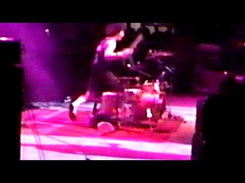 Zoltan Chaney plays without a bass drum