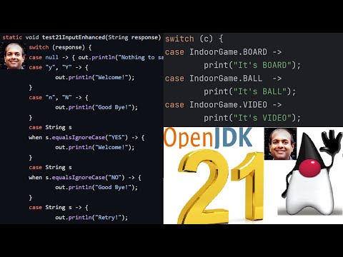 Java 21 Live Code Demo - Feature - Pattern Matching for Switch