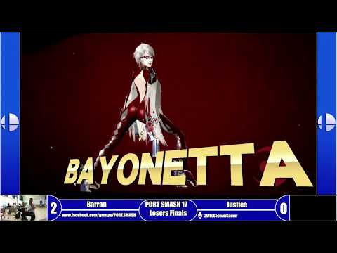 PORT SMASH 17 - Singles Losers finals - Justice (Fox) Vs Barran (Bayo)