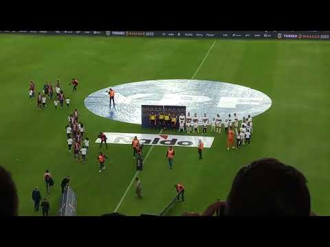 ESPECTACULAR RECIBIMIENTO para SAN LORENZO que recibe a BOCA