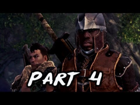 Monster Hunter World Walkthrough Gameplay Part 4 - Bird Brained Bandit - (Xbox One)