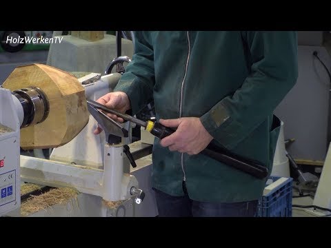 Scharf und vielseitig beim Drechseln: die Schalenröhre
