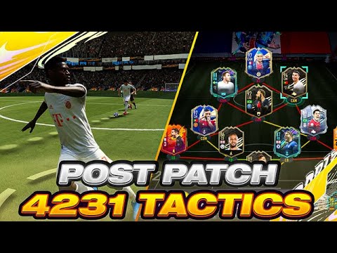WHY THE 4231 IS THE BEST FORMATION TO CONTROL GAMES - 4231 POST PATCH CUSTOM TACTICS/INSTRUCTIONS