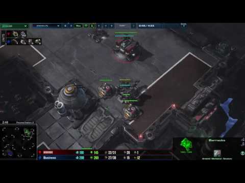 TvZ 1 base ravager all in defending