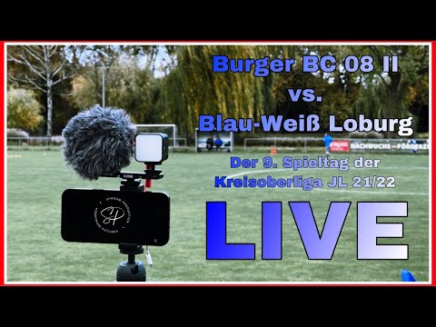 9. Spieltag Kreisoberliga JL / Burger BC 08 II vs. Blau-Weiß Loburg / Live