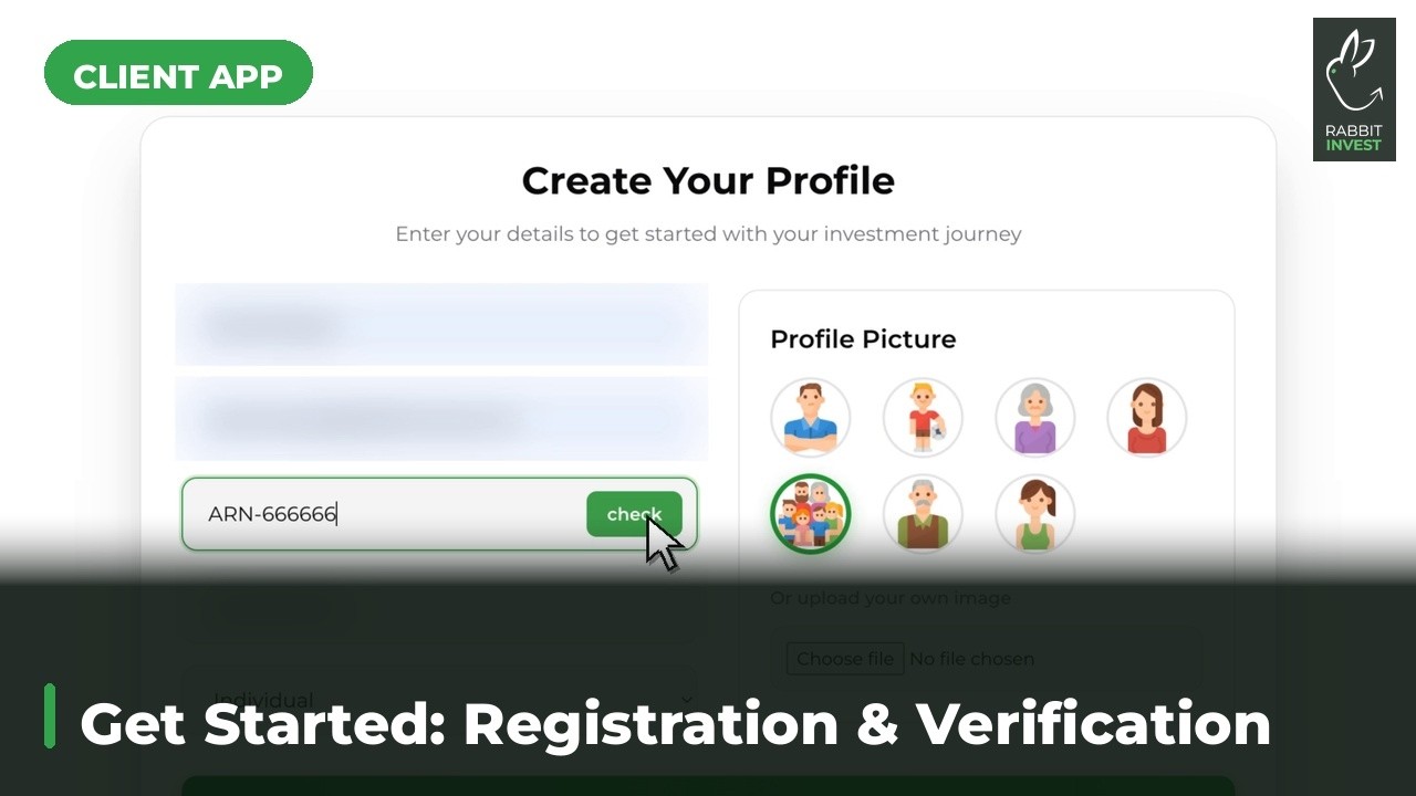 How to Register and Get Started on the Rabbit Invest App