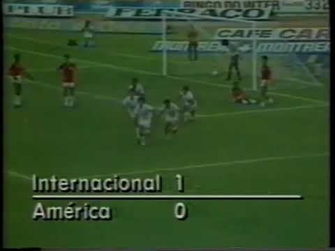 Inter RS 1x0 América RJ (10/03/1985) - Brasileiro 1985