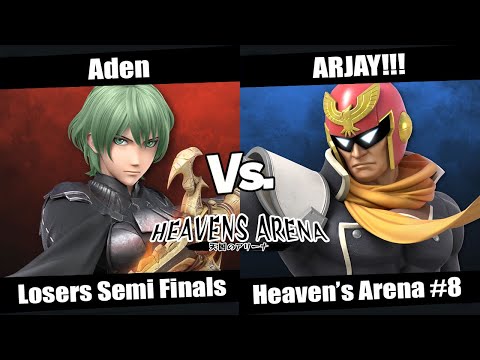 Heaven's Arena #8 Losers Semi Finals - Aden (Byleth) vs ARJAY!!! (Captain Falcon)