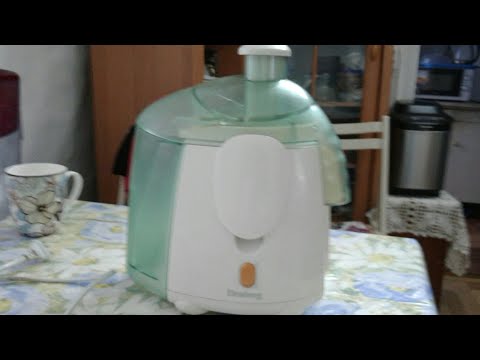 Соковыжималка Elenberg JM 5033. Как сделать сок из мандарин.
