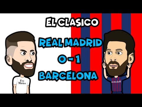 Real Madrid 0-1 Barcelona (El Clasico Post-Match Drama).