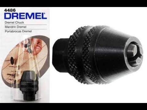 Gręžtuvo griebtuvas Dremel 4486 video