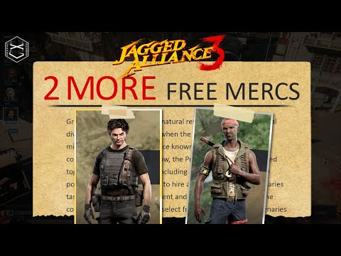 How to recruit The Major and Pierre in Jagged Alliance 3! | Stats | Perks