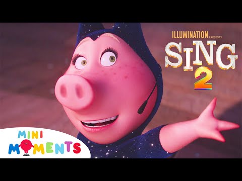 Rosita’s a Pop Icon! 🎤 🎶 | Sing | Sing 2 | All Rosita's Songs | Mini Moments