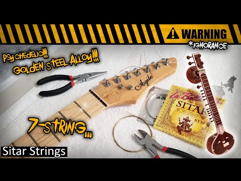 I Put Sitar Strings On My 7-String Guitar