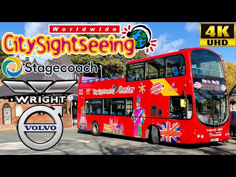 [Stagecoach: Worldwide City Sightseeing Chester via The Groves​] Wright Eclipse Gemini2 Volvo B9TL