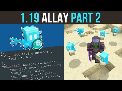 Minecraft 1.19 The Allay Bedrock Beta Part 2!