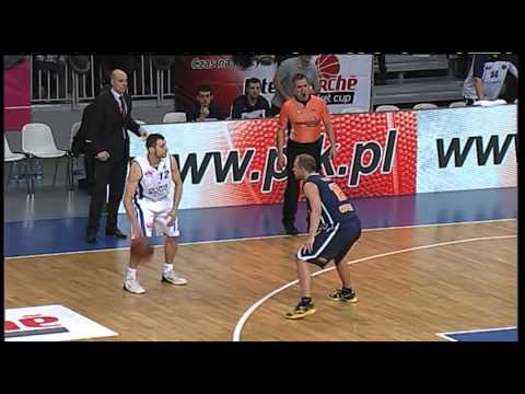 IMBC: AZS Koszalin - Asseco Prokom Gdynia 82:75 (skrót meczu)