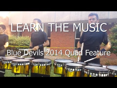 Blue Devils 2014 Tenor Feature - LEARN THE MUSIC!
