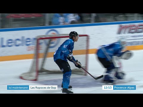Ici et maintenant : dans les coulisses d'un match de hockey sur glace des Rapaces de Gap