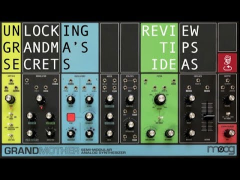 Руководство по настройке звучания синтезатора Moog Grandmother