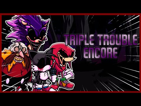 Friday Night Funkin': Vs. Sonic.Exe - Triple Trouble (Encore) (Fanmade) Dibujos Creativos + FLP