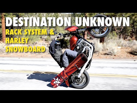 Harley Wheelies : ETT : Destination Unknown : Rack System Harley Snowboard