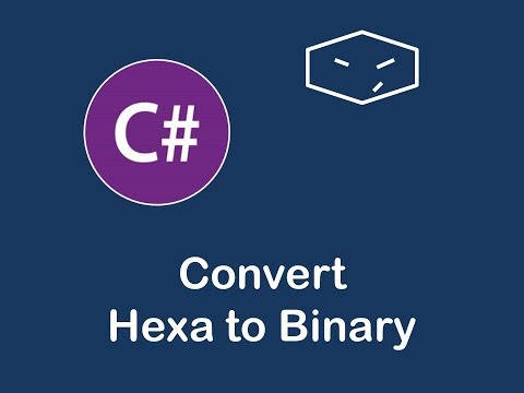 hexadecimal string to binary in c