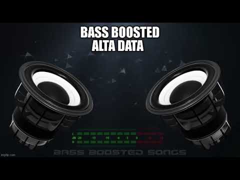 ALTA DATA - L-Gante X DT.Bilardo X Eric Santana ( BASS BOOSTED )