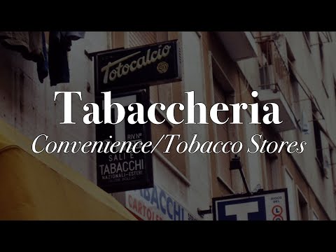 Learn Italian #12 – Tabaccheria
