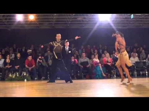 Ljubljana Open 2013 - World Open LAT - solo Samba - Kristijan Burazer & Martina Plohl