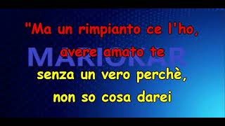 Mina   Bugiardo e incoscente    karaoke