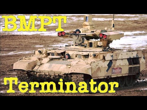 Russian Army fields BMPT Terminator tank support vehicles