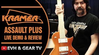 Video thumbnail for Live Demo & Review Kramer Assault 220 Plus Guitar by The Media Group Network