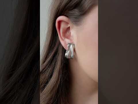 Комплект Metallo из серебра 925 с покрытием белым родием