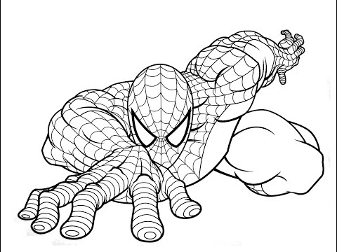 Spiderman Superhero Coloring Pages/The Power of Spiderman