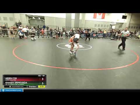 63 Lbs Champ. Round 1 - Khasen Srimoukda, All In Wrestling Academy Vs Aiden Cox, Idaho Gold WC 8f0