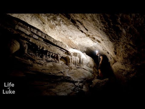 Inside Bisaro Cave - Heiko's Trail - Fernie BC
